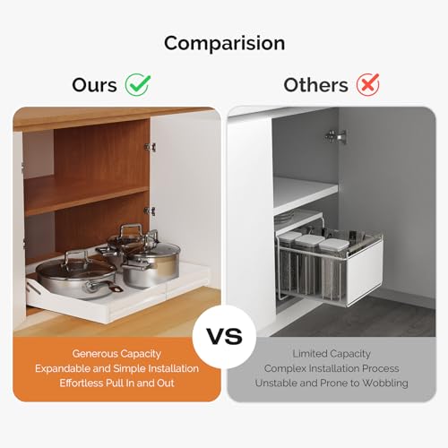 MaraFansie Organizador de Cajón Extraíble y Expandible