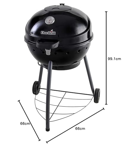 Char-Broil Kettleman Barbacoa de Carbón TRU-Infrared