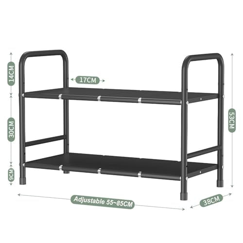 Estante Extensible y Ajustable para Debajo del Fregadero
