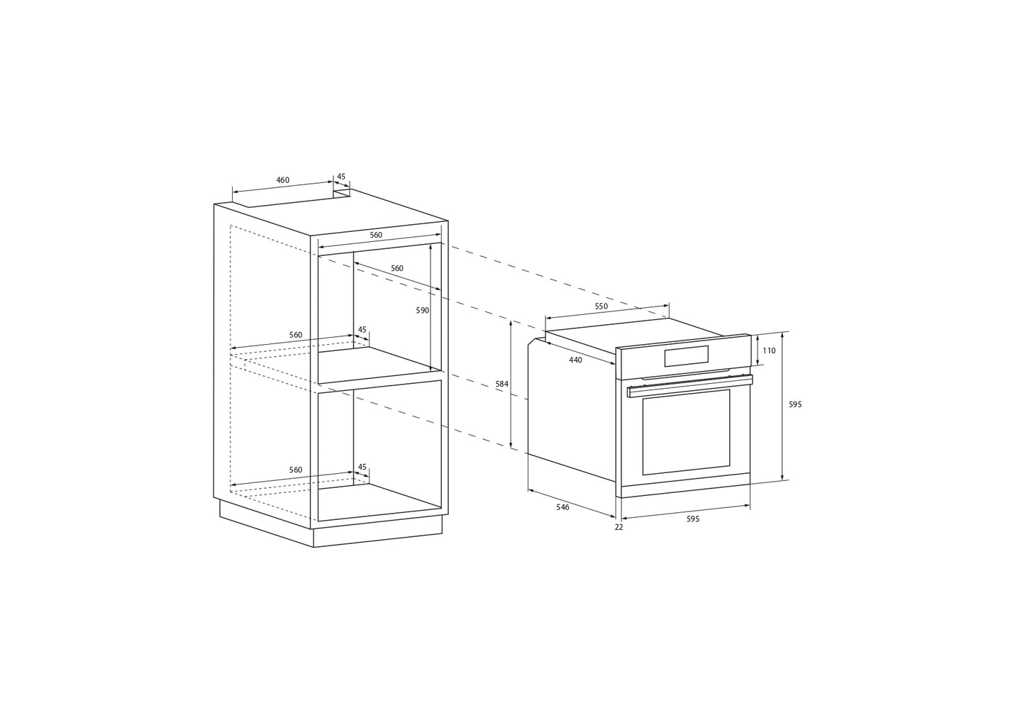 Candy FCP502X - Horno Multifunción
