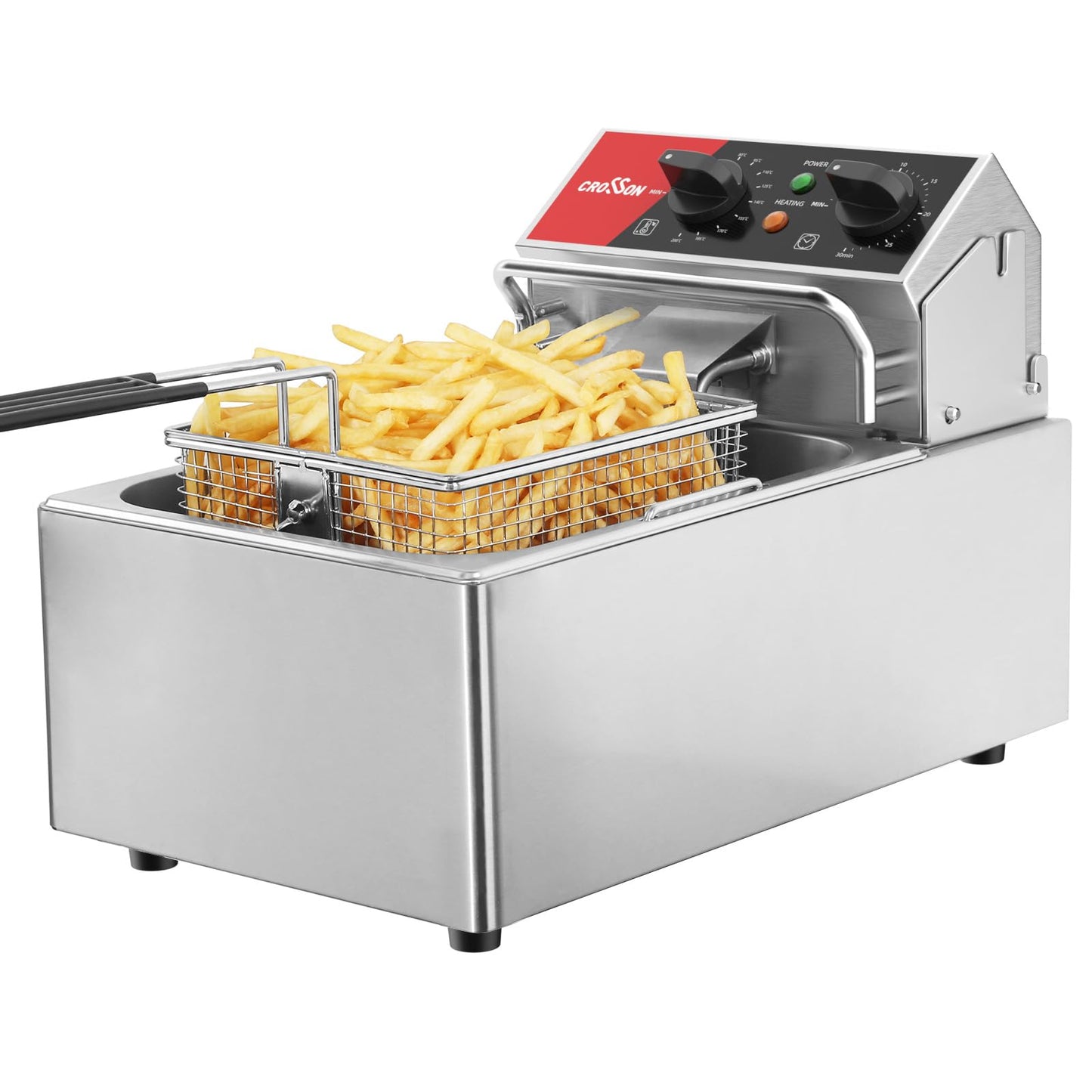 Freidora Eléctrica de Sobremesa CROSSON 6L