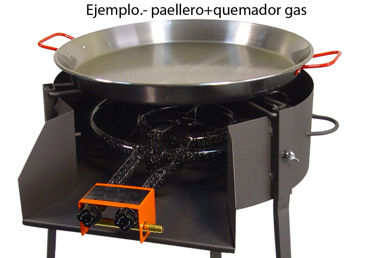 Imex El Zorro 71583 Barbacoa Redonda con Soporte para Paella
