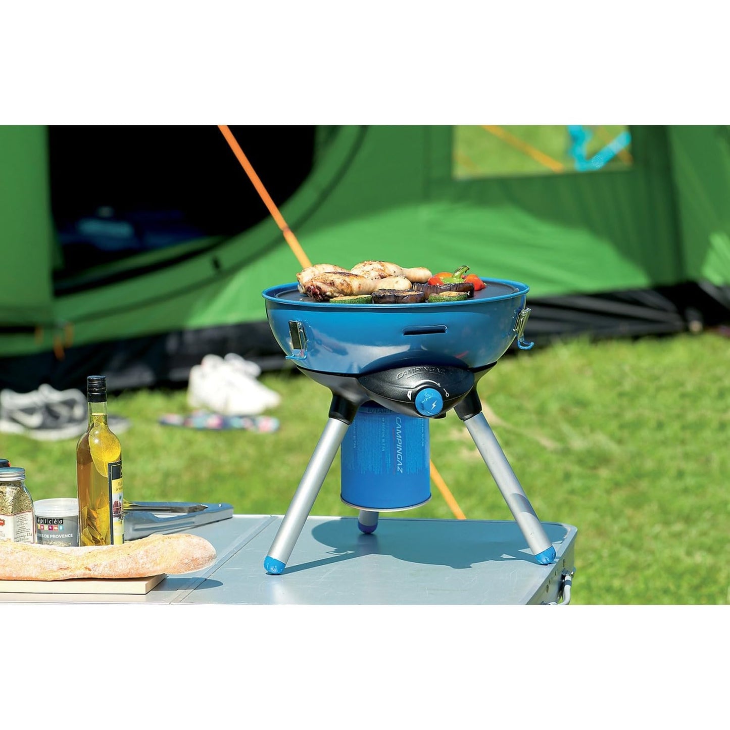 Campingaz Party Grill 400 CV Barbacoa de Contacto de Gas