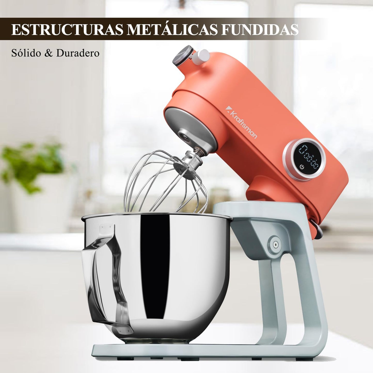 Kraftsman Robot de Cocina y Amasadora para Pan