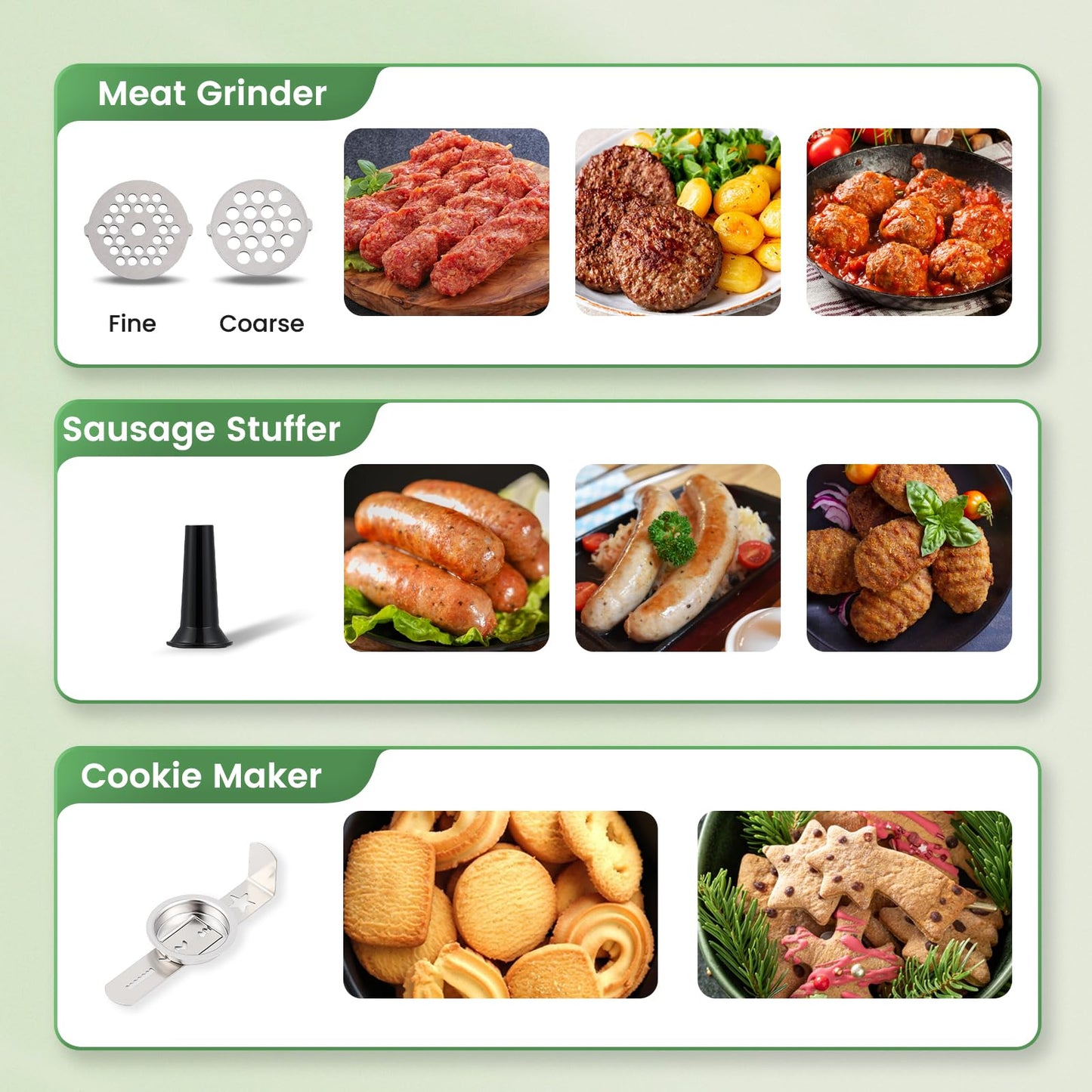 Huanyu Amasadora Multifuncional 3 en 1