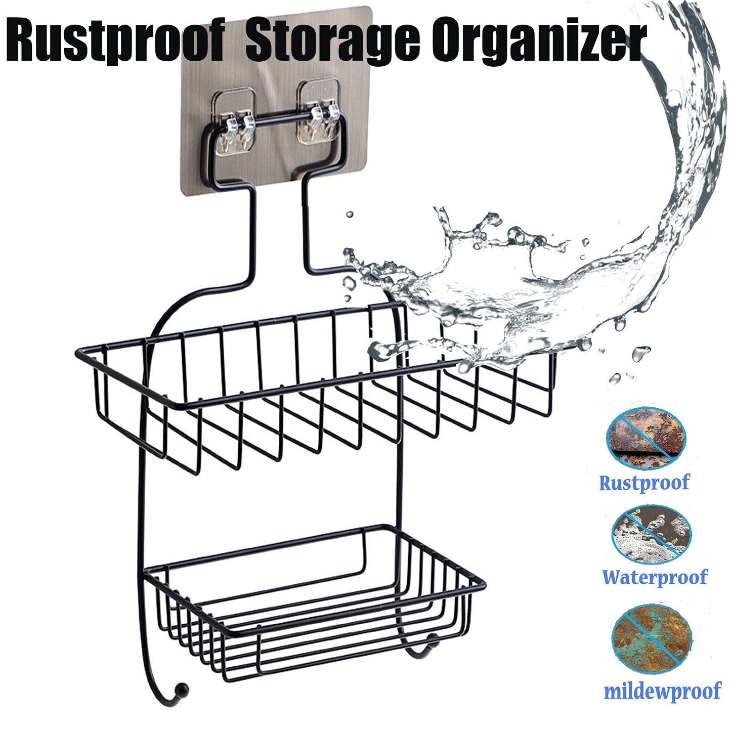 Cjbenuti Jabonera Adhesiva para Ducha y Cocina