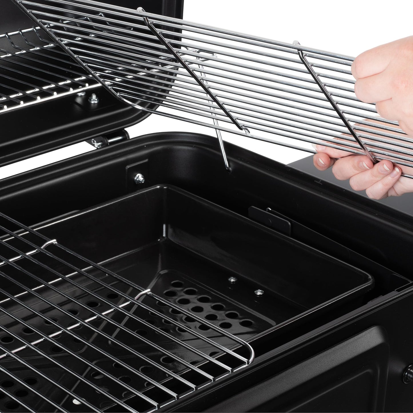 BBQ-Toro Carro Barbacoa de Carbón XXL con Tapa y Ahumador