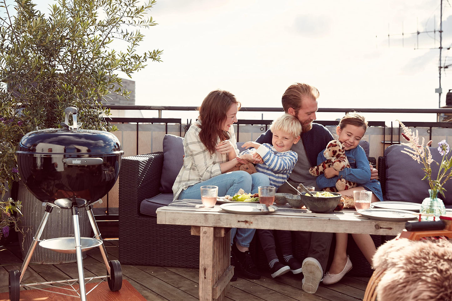 Weber Bar-B-Kettle Barbacoa de Carbón Ø57cm