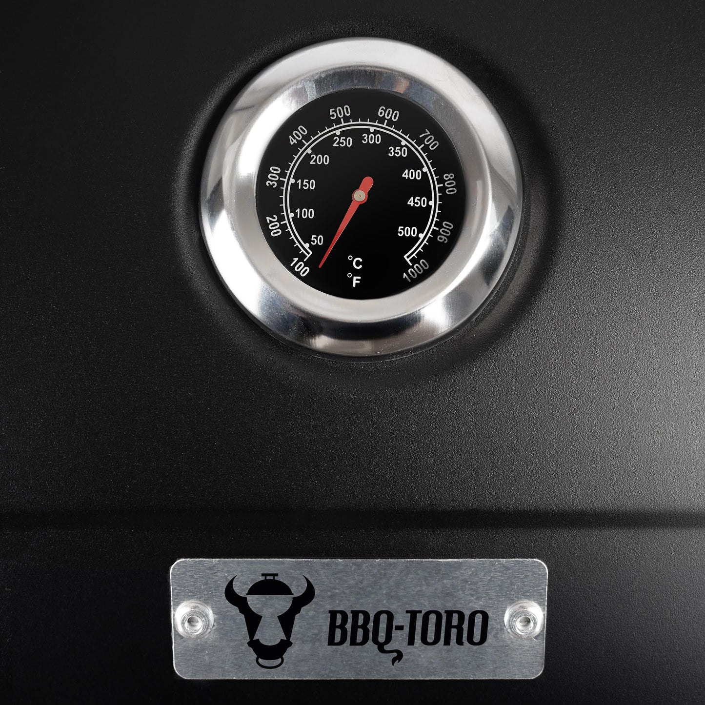 BBQ-Toro Carro Barbacoa de Carbón XXL con Tapa y Ahumador