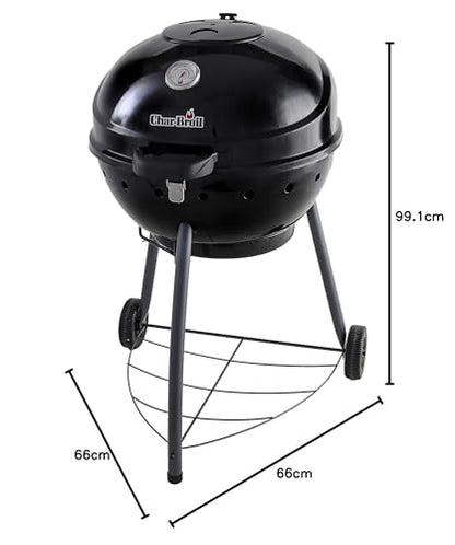 Char-Broil Kettleman Barbacoa de Carbón TRU-Infrared