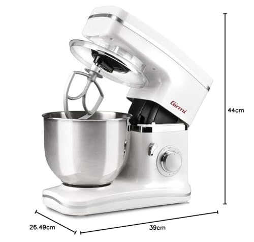 Girmi IM30 es una **amasadora profesional** de 1300W ideal para panadería y repostería.