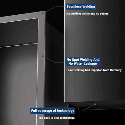 Nicho de Ducha Empotrado de Acero Inoxidable