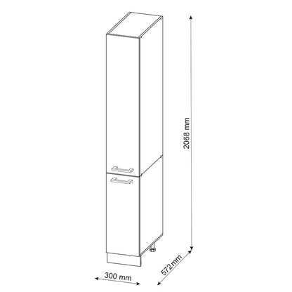 Armario de Cocina Alto Vicco R-Line