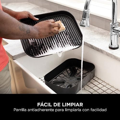 Ninja Woodfire Parrilla Eléctrica Exterior 7 en 1