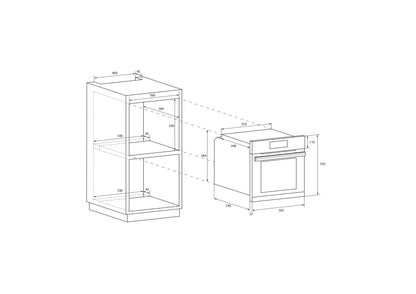 Candy FCP502X - Horno Multifunción