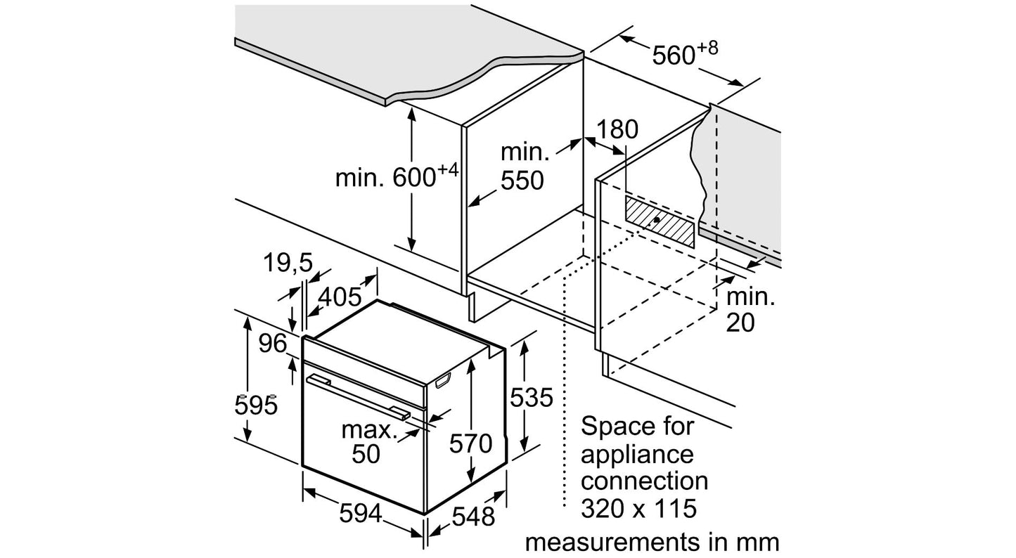 Balay Horno Multifunción 60cm (Modelo 3HB4131X3)