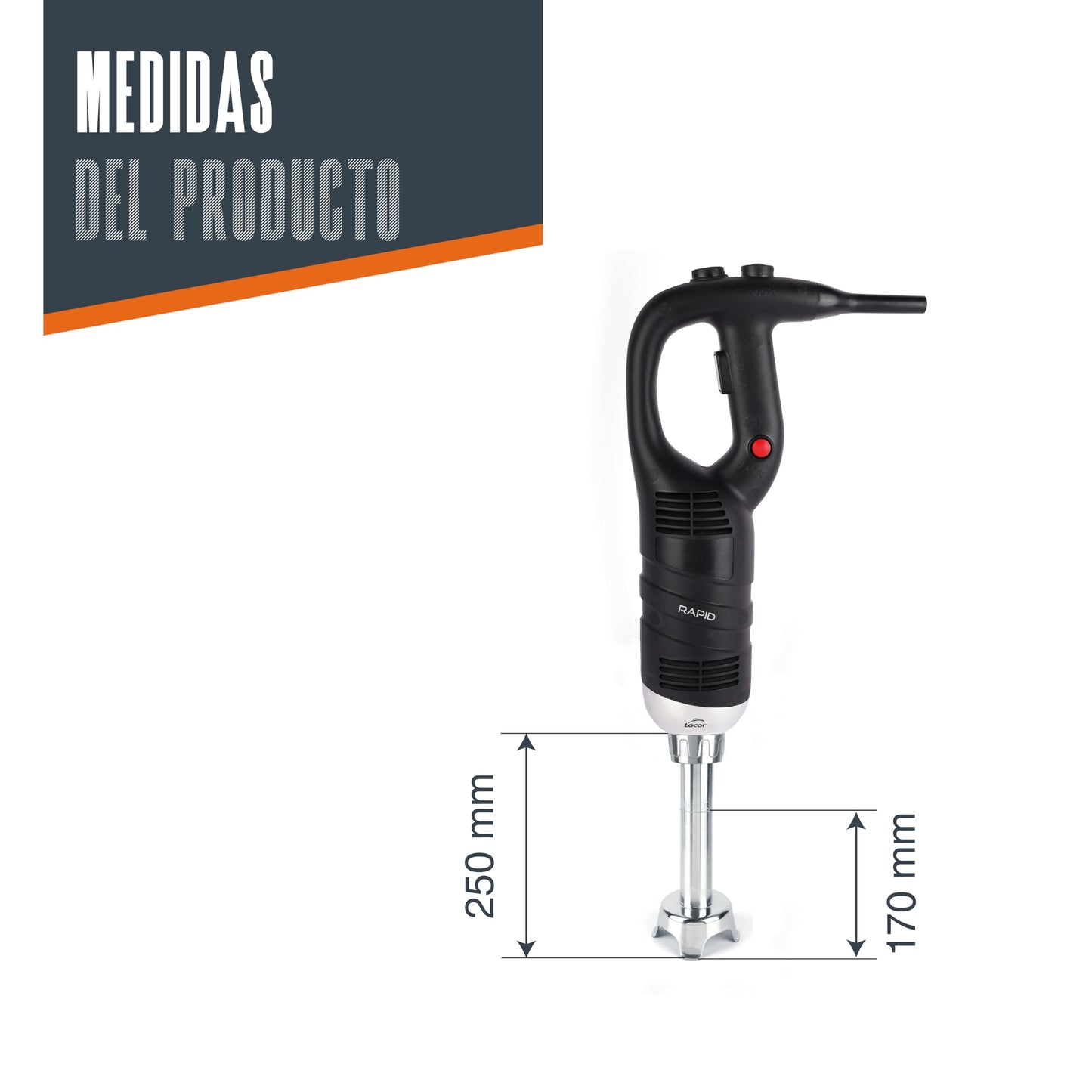 Lacor 69905 Batidor Profesional Rapid