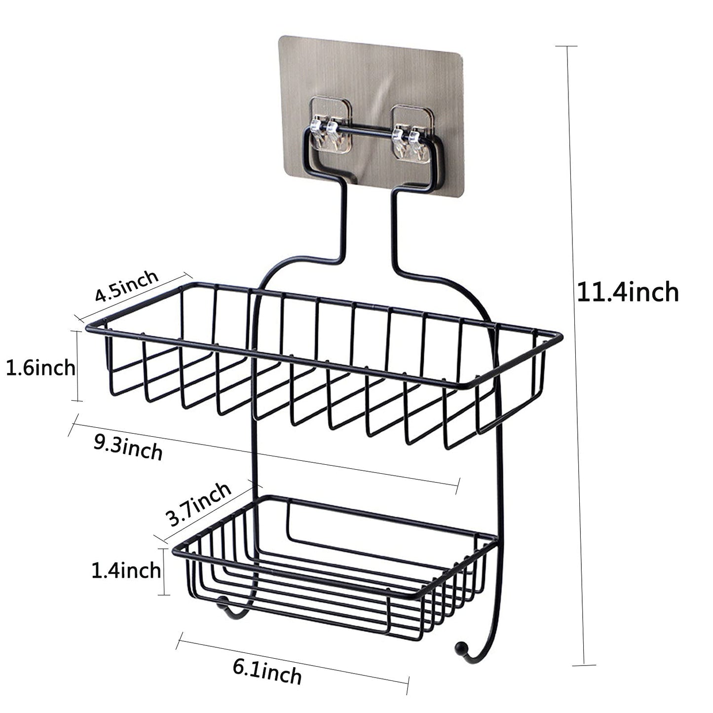 Cjbenuti Jabonera Adhesiva para Ducha y Cocina