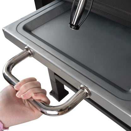 BBQ-Toro Carro Barbacoa de Carbón XXL con Tapa y Ahumador