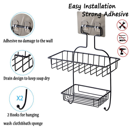 Cjbenuti Jabonera Adhesiva para Ducha y Cocina
