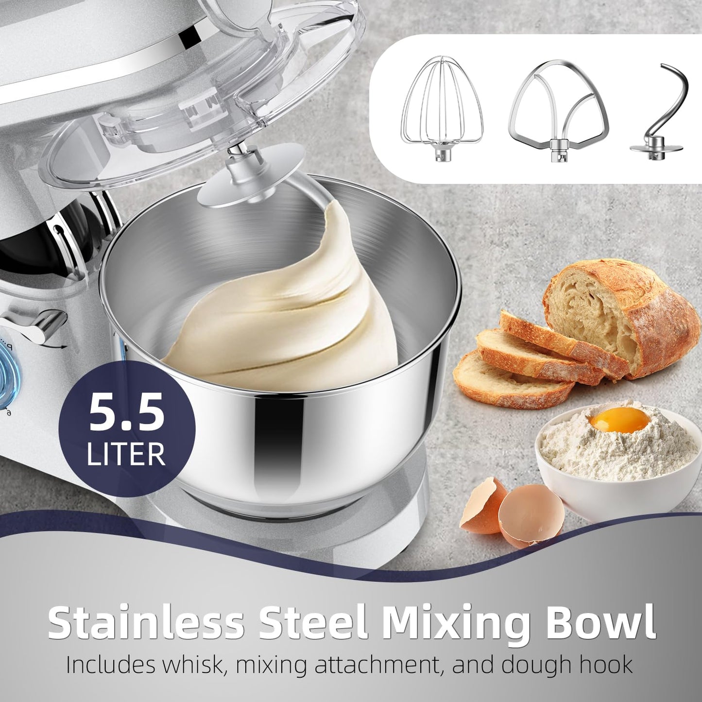 Homlee Robot de Cocina 3 en 1 Multifunción