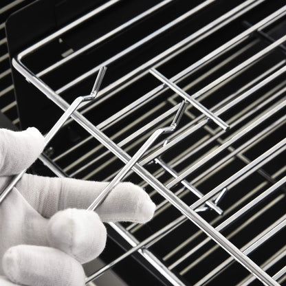 Outsunny Barbacoa de Carbón Portátil