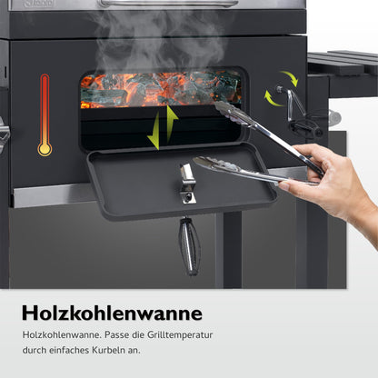 Tepro Toronto Click - Barbacoa de Carbón