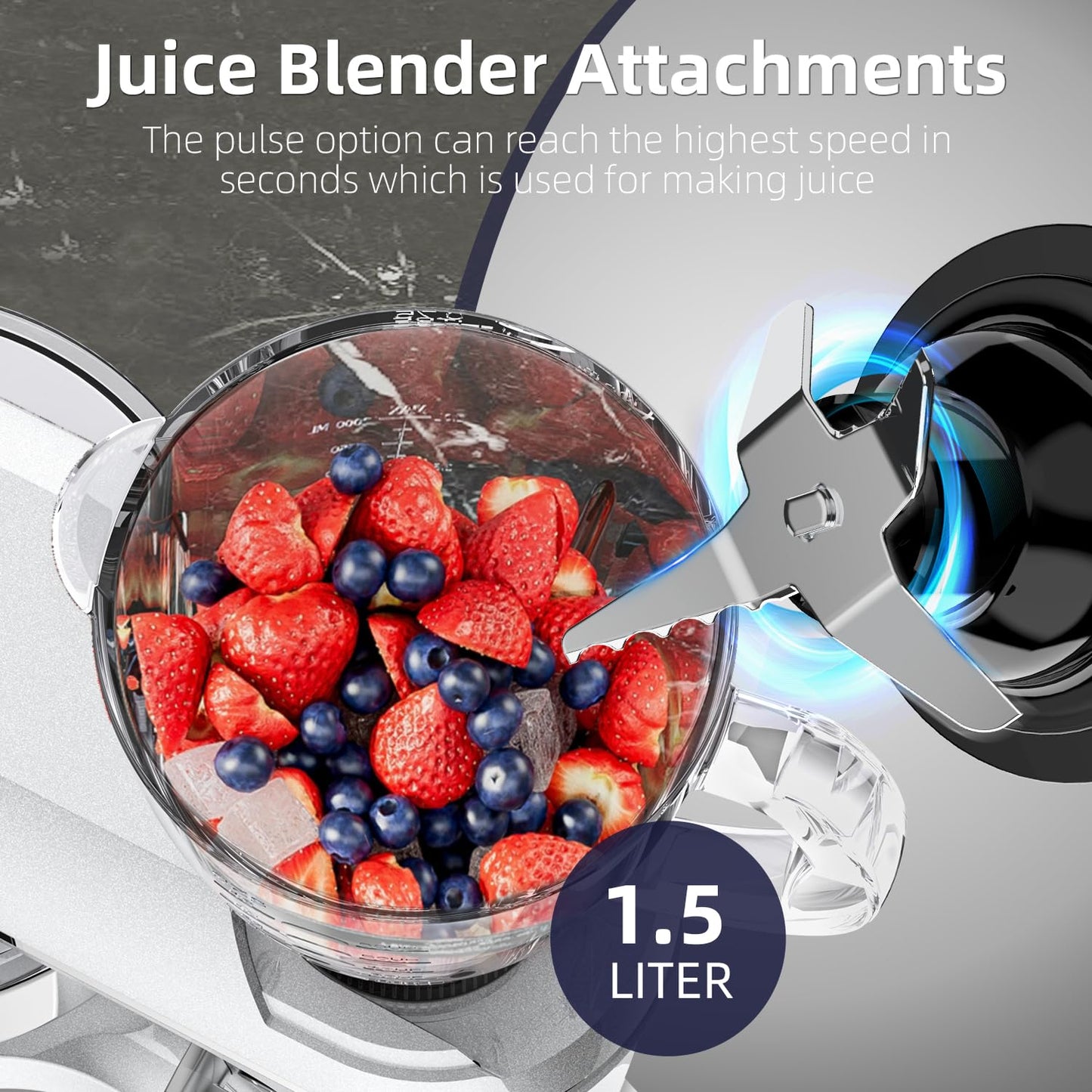 Homlee Robot de Cocina 3 en 1 Multifunción