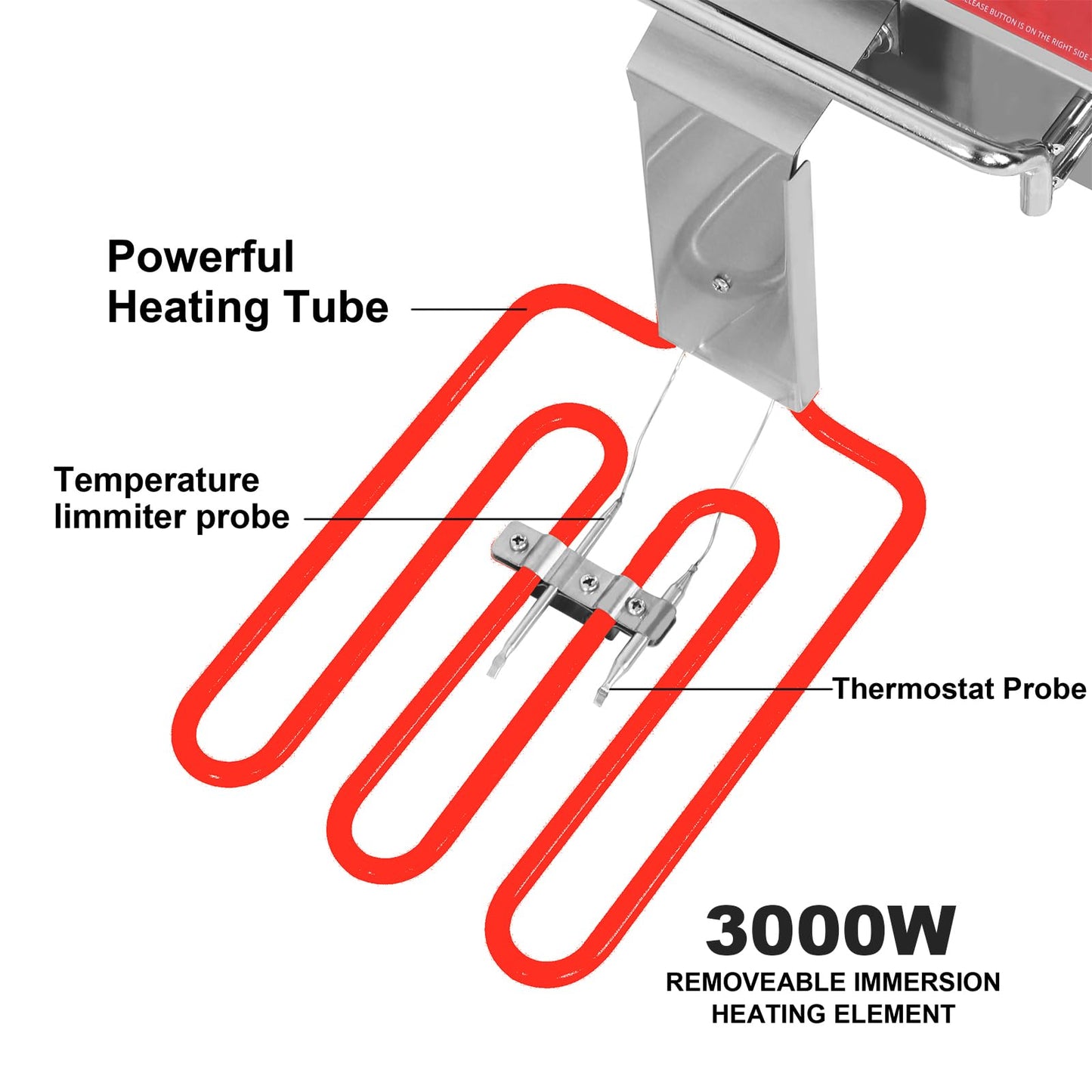 Freidora Eléctrica de Sobremesa CROSSON 6L