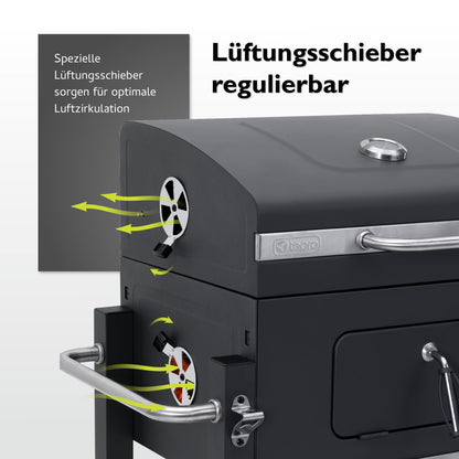 Tepro Toronto Click - Barbacoa de Carbón