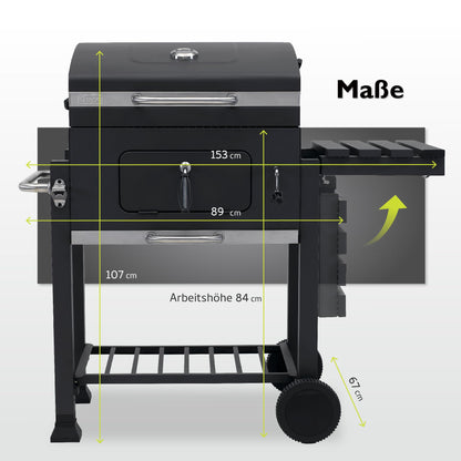 Tepro Toronto Click - Barbacoa de Carbón
