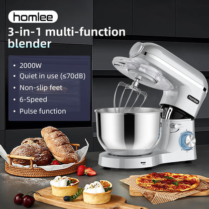 Homlee Robot de Cocina 3 en 1 Multifunción