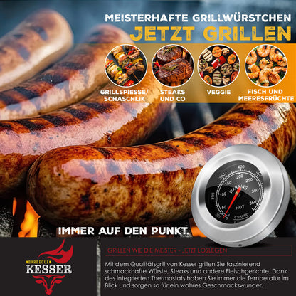 KESSER® Parrilla de Carbón con Carrito